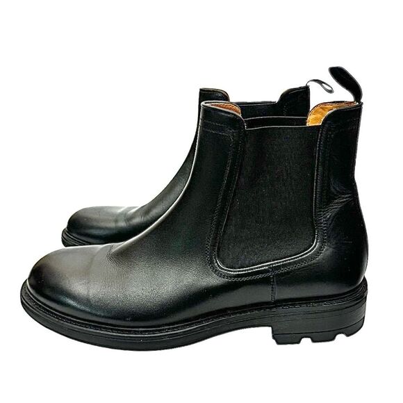 Magnanni Men’s Black Leather Chukka Boots – Size 10.5 US (EU 43.5) - Picture 8 of 9